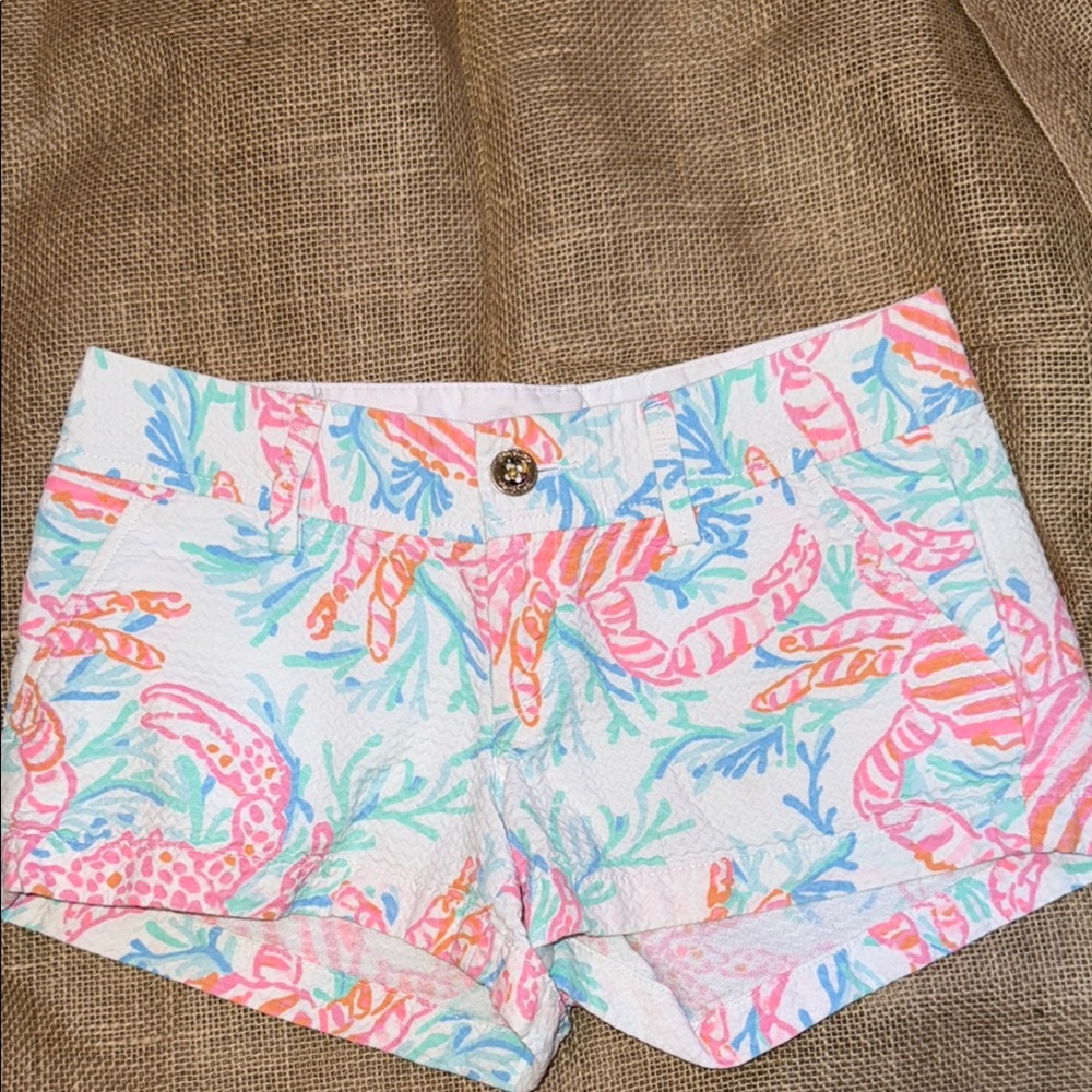 EUC Lilly Pulitzer Walsh Shorts